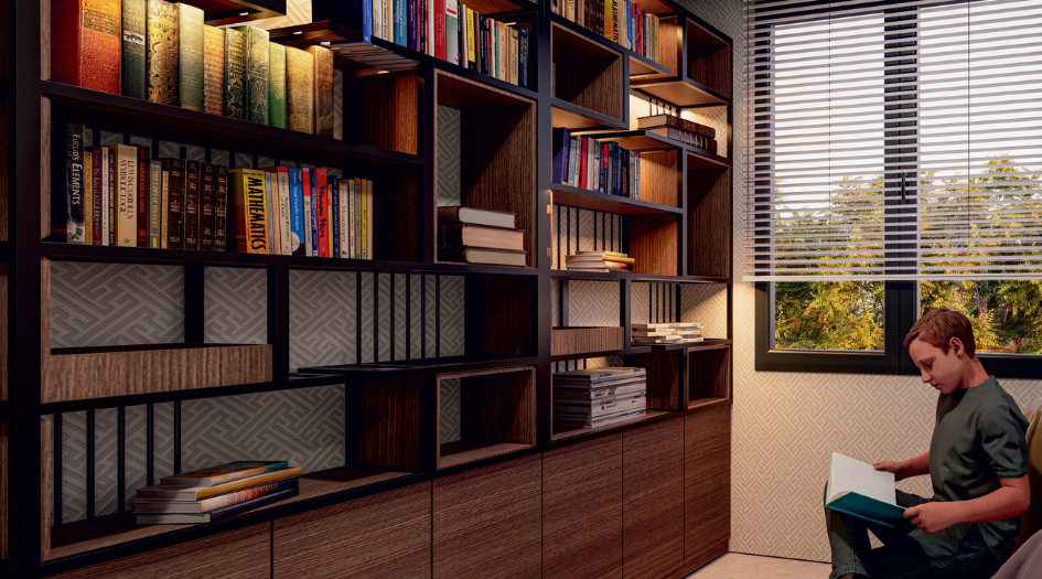 Goyal-My-Home-Amenities-Library