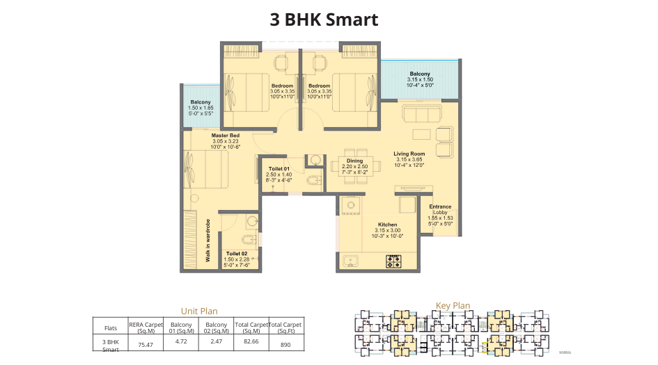 Goyal-My-Home-Floor-Plan-3-BHK-Smart